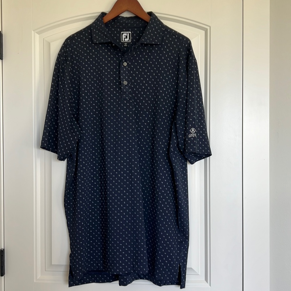 FootJoy athletic fit golf shirt XL Diamondhead CC